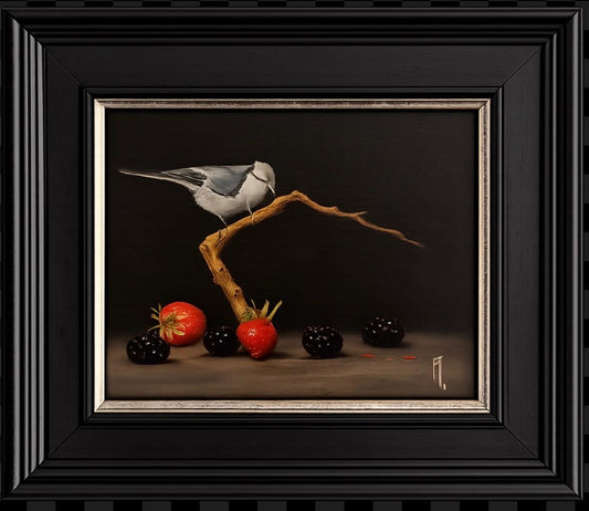 'The Highland Berry Thief' -  Available Exclusively at Scotland Art (Copy)
