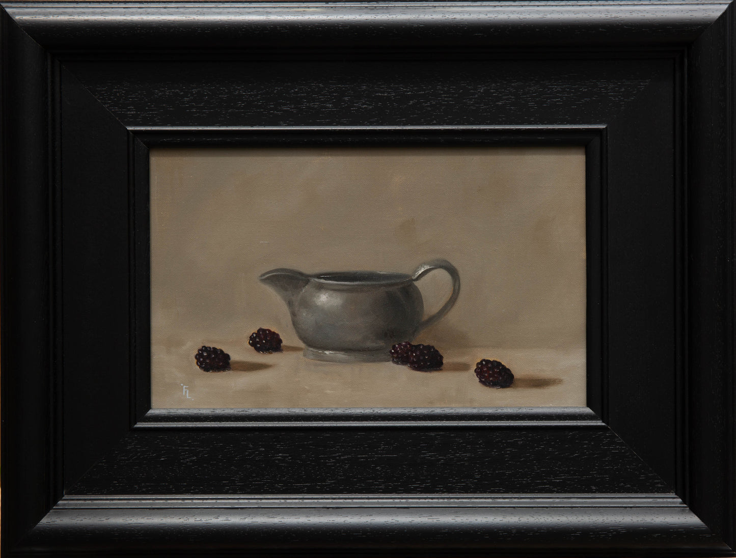 'Blackberries and Pewter Jug' - Available Exclusively at Fotheringham Gallery