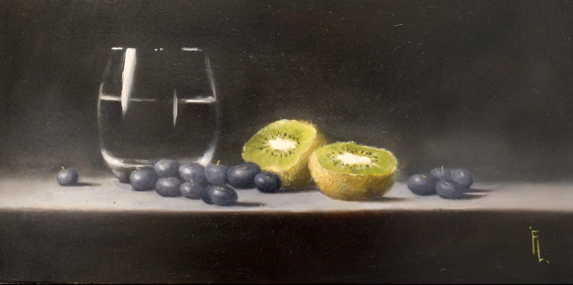 'Kiwis, Blueberries and a Glass of Water' - Available Exclusively at Fotheringham Gallery