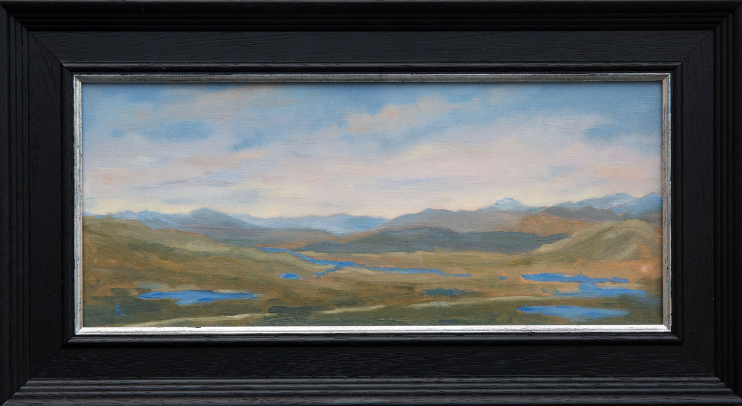'Warm Skies over Rannoch Moor' - Available Exclusively at Scotland Art